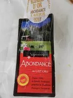 Mängden socker i Abondance