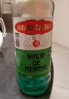 Mängden socker i Sirop de menthe
