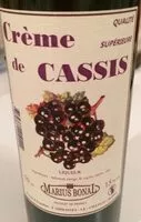 Mängden socker i Creme de cassis