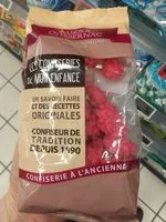 Mängden socker i Pralines rouges aux amandes