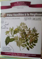 Mängden socker i Pates vanillees a la reglisse AUZIE