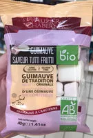 Mängden socker i Guimauve à l'ancienne saveur Tutti Frutti