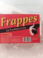 Mängden socker i frappes tradition Corse