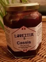 Mängden socker i Confiture de cassis