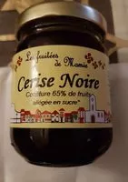 Mängden socker i Confiture cerise noire