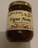 Mängden socker i Confiture de figue noire