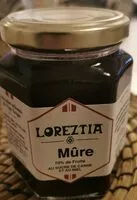 Mängden socker i Confiture de mûre
