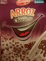 Mängden socker i Arroz inflado con chocolate