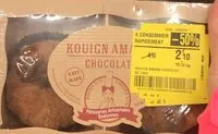 Mängden socker i Kouign amann au chocolat