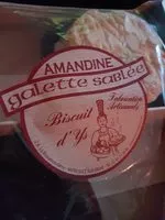 Mängden socker i Galette Sablée Amandine