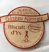 Mängden socker i Gâteau nantais au rhum et aux amandes