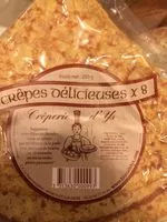 Mängden socker i Crêpes délicieuses