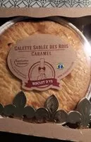 Mängden socker i Galette sablée caramel