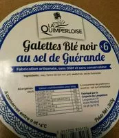 Mängden socker i Galette Blé noir au sel de Guérande