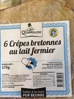 Mängden socker i Crêpes bretones