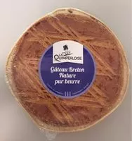 Mängden socker i Gâteau Breton Nature Pur Beurre