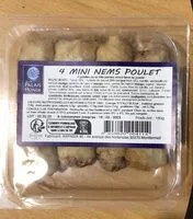 Mängden socker i 4 mini nems poulet