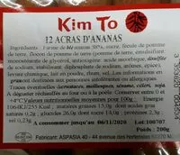 Mängden socker i Acras ananas