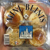 Mängden socker i Mini Blinis