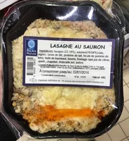 Mängden socker i Lasagne au saumon
