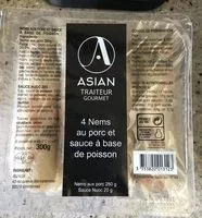 Mängden socker i 4 Nems au porc et sauce à base de poisson