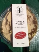 Mängden socker i Houmous aux olives gourmet