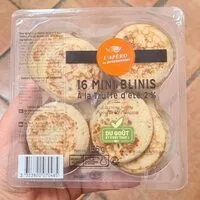 Mängden socker i Mini blinis à la truffe d'été