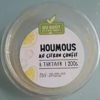 Mängden socker i Houmous au citron confit