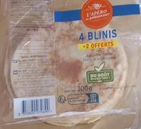 Mängden socker i 4 blinis