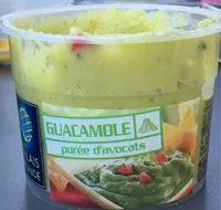 Mängden socker i Guacamole Purée d'avocats