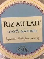 Mängden socker i Le Riz Au Lait 100% Naturel