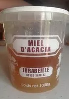 Mängden socker i Miel d'acacia