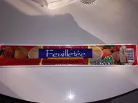 Mängden socker i Pâte feuilletée à dérouler 250g
