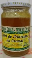 Mängden socker i Miel de printemps du littoral