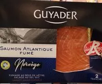 Mängden socker i Saumon Atlantique Fumé Norvège