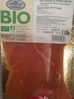 Mängden socker i Mini tranches de saumon fumé bio