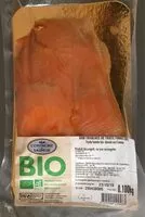 Mängden socker i Mini tranches de truite fumee bio