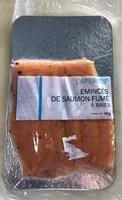 Mängden socker i Emincés de Saumon Fumé