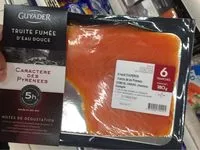Mängden socker i Truite fumée d'eau douce