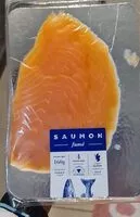 Mängden socker i Saumon fumé écosse 4 tranches
