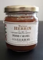 Mängden socker i Confiture pomme caramel à la fleur de sel