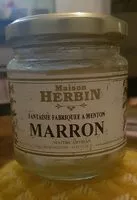 Mängden socker i Crème de marron