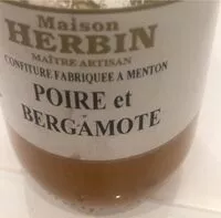 Mängden socker i Poire et bergamote