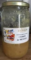 Mängden socker i Confiture Citron de Menton