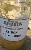 Mängden socker i Confiture citrons et gingembre