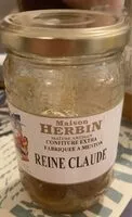 Mängden socker i Confiture Extra Reine Claude