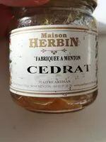 Mängden socker i Confiture cedrat