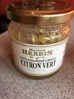 Mängden socker i Confiture citron vert