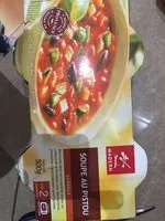 Mängden socker i Soupe au pistou