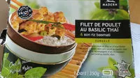Mängden socker i Filet de Poulet au Basilic Thaï & son riz basmati